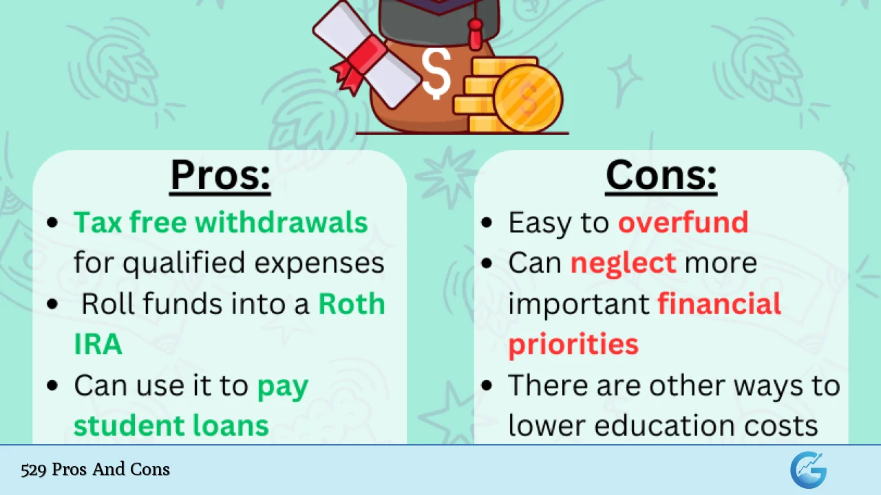 529 Pros And Cons