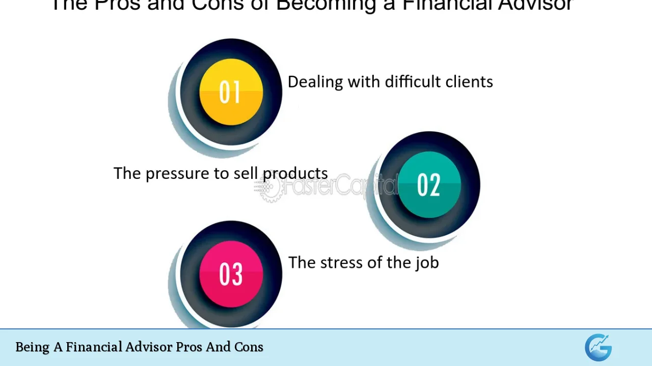 Being A Financial Advisor Pros And Cons