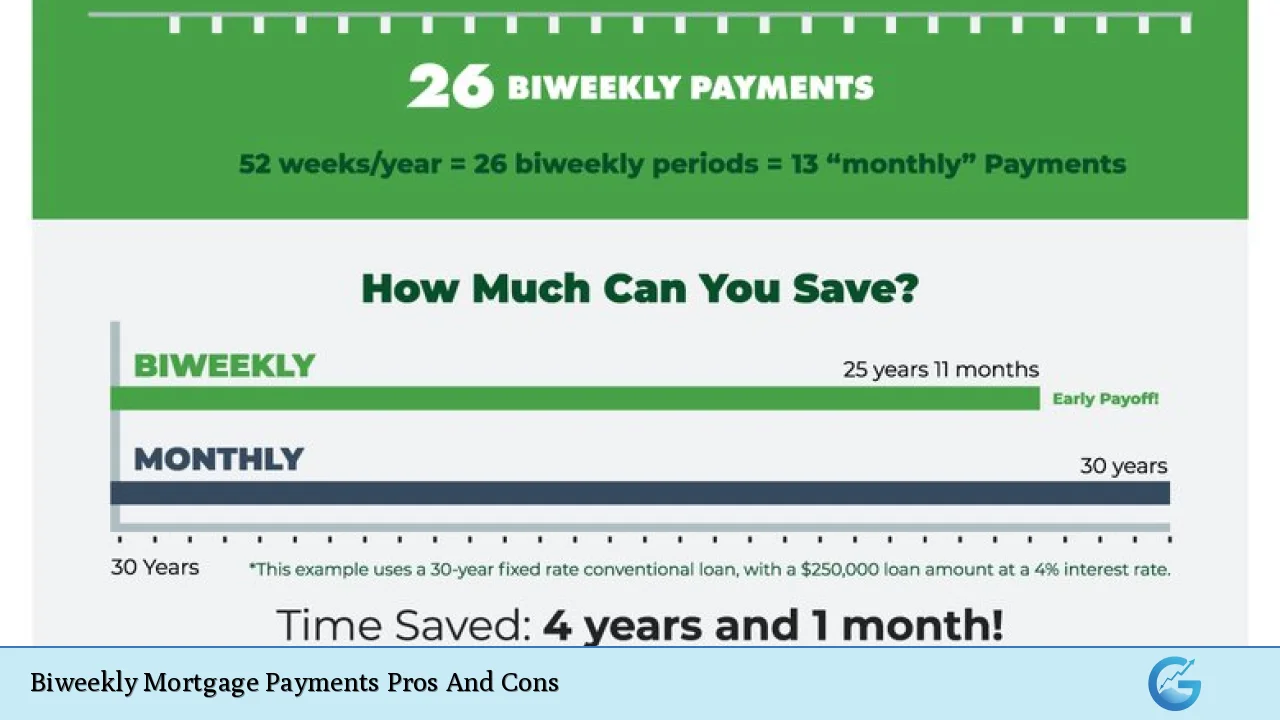 Biweekly Mortgage Payments Pros And Cons