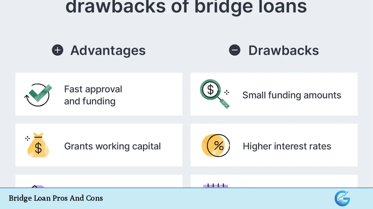 Bridge Loan Pros And Cons