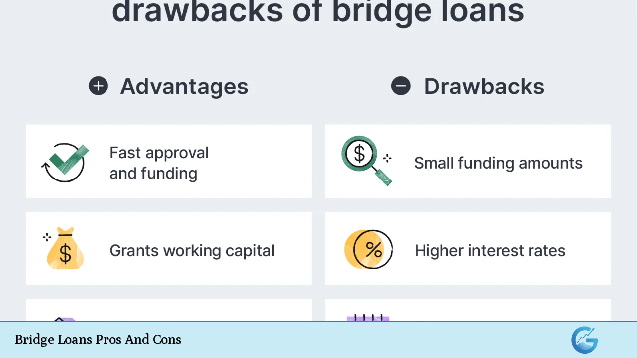 Bridge Loans Pros And Cons