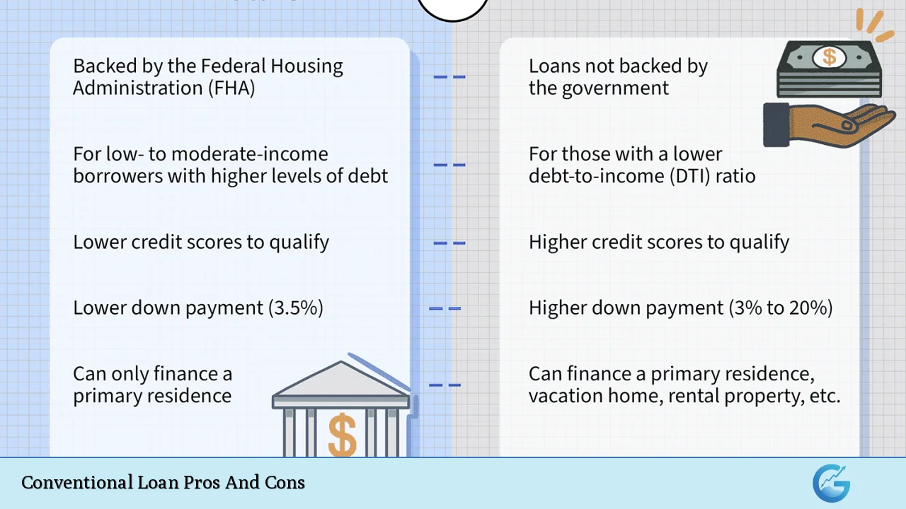 Conventional Loan Pros And Cons