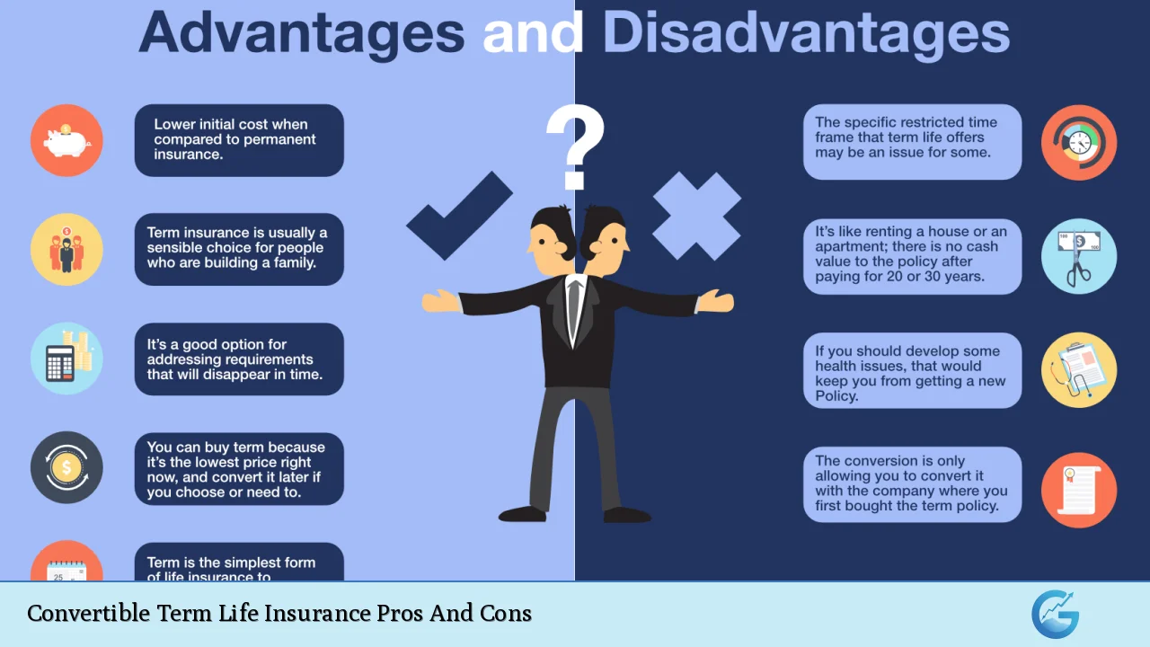 Convertible Term Life Insurance Pros And Cons