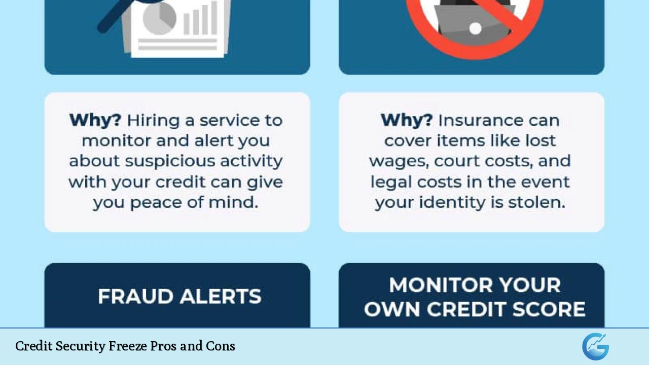 Credit Security Freeze Pros and Cons