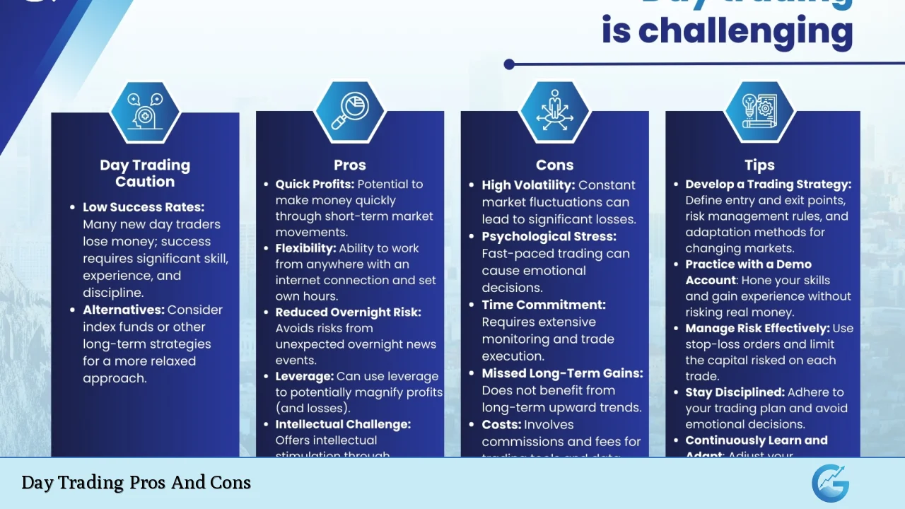 Day Trading Pros And Cons
