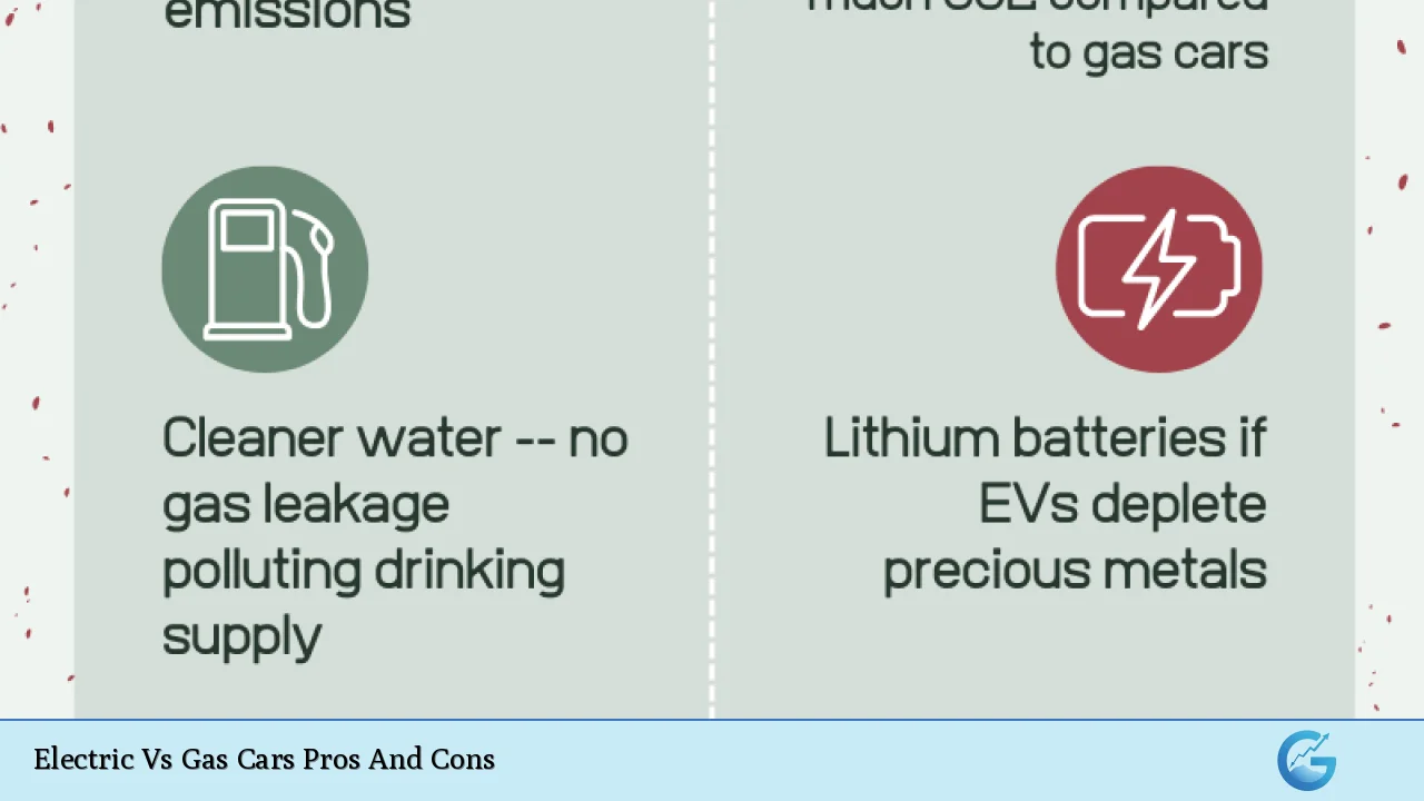 Electric Vs Gas Cars Pros And Cons