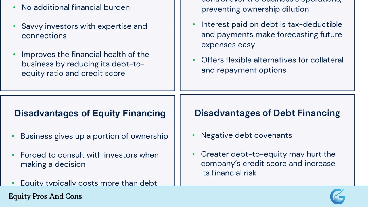 Equity Pros And Cons