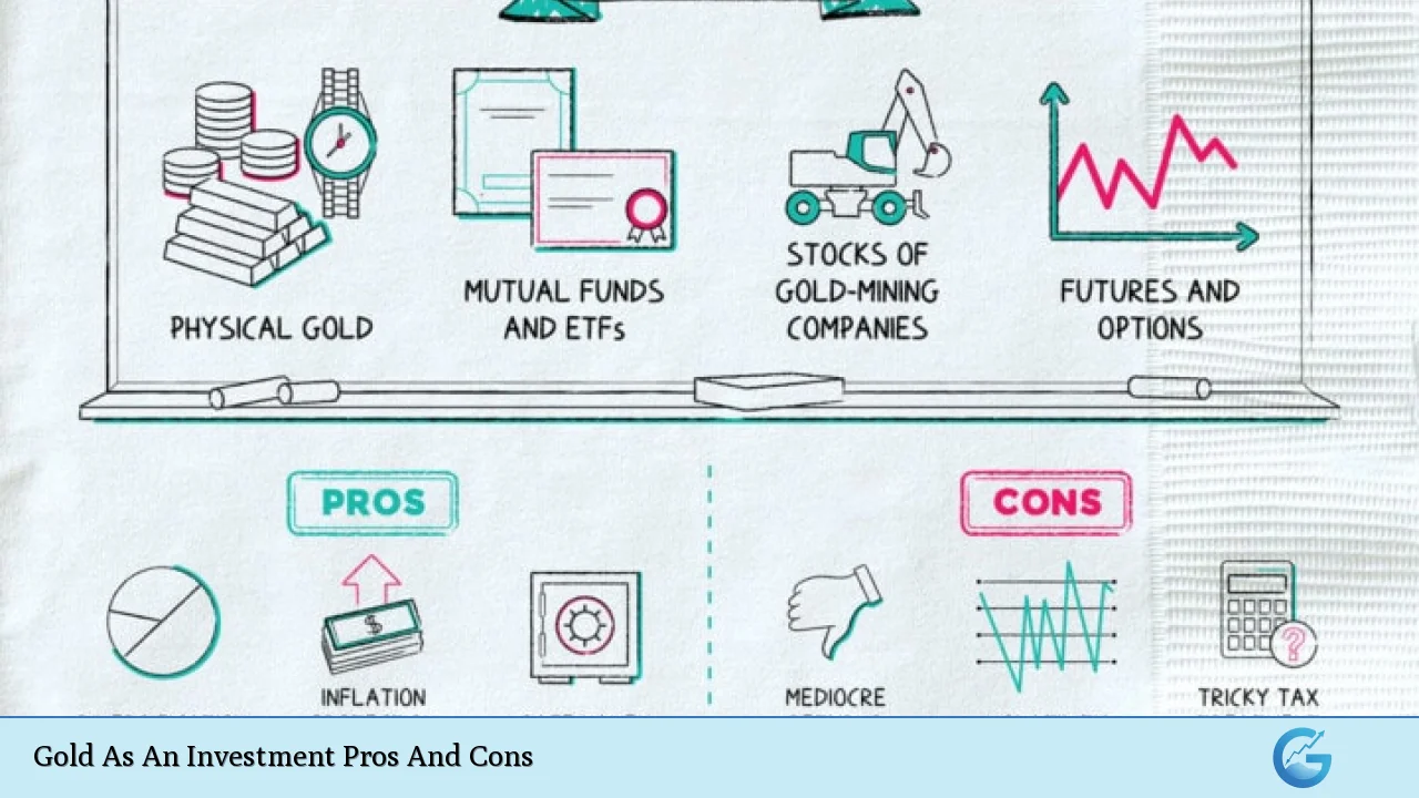 Gold As An Investment Pros And Cons