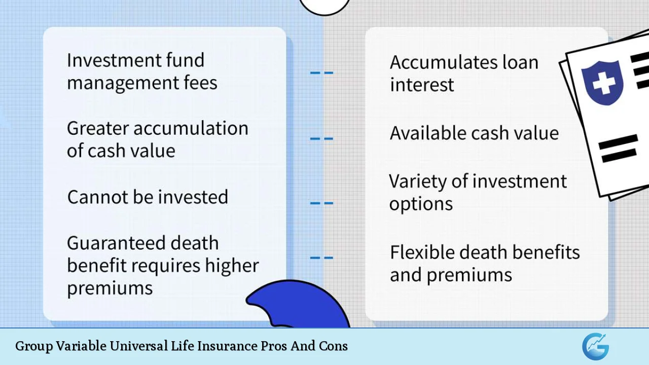 Group Variable Universal Life Insurance Pros And Cons