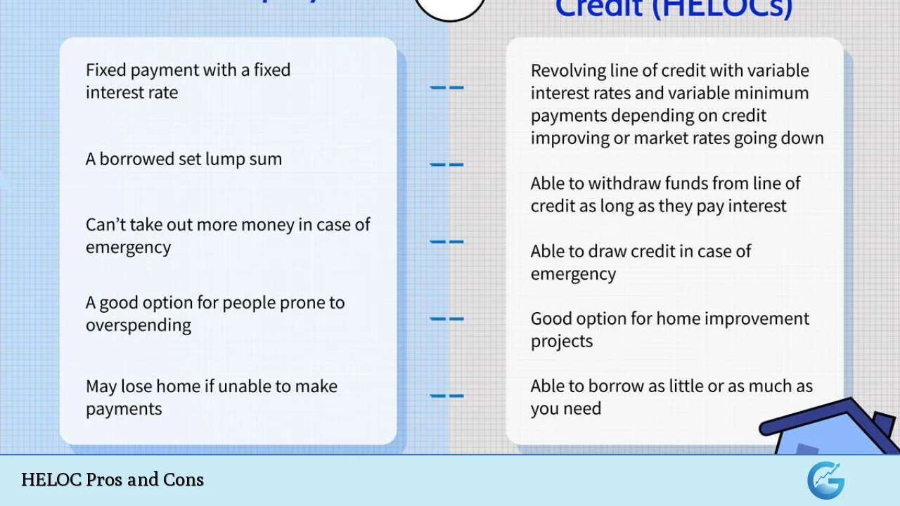 HELOC Pros and Cons