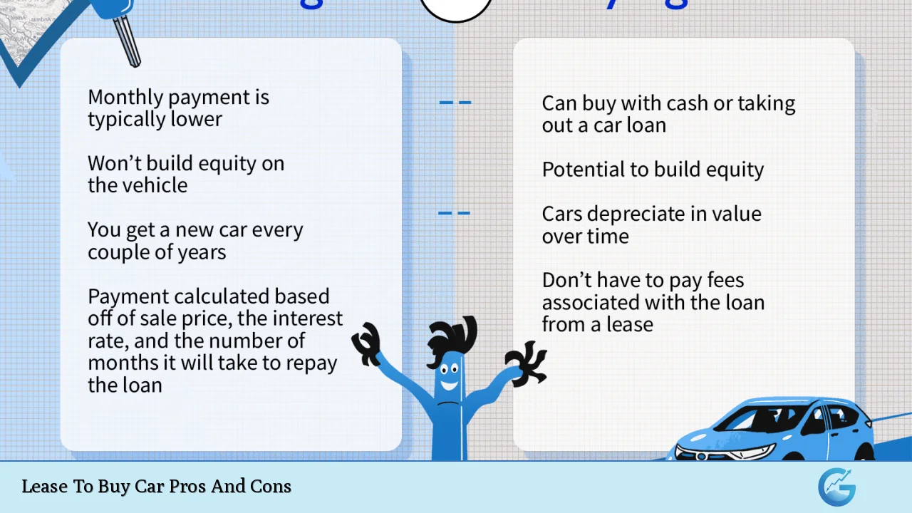 Lease To Buy Car Pros And Cons