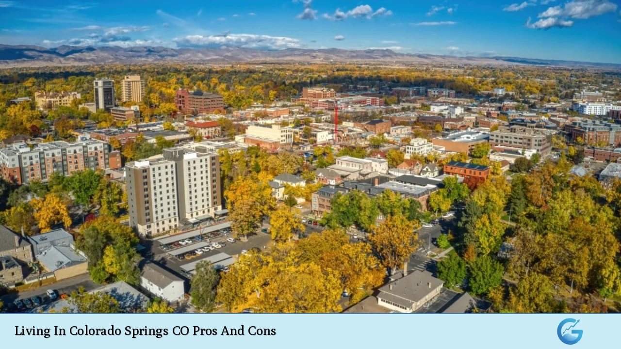 Living In Colorado Springs CO Pros And Cons