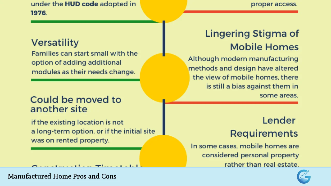Manufactured Home Pros and Cons