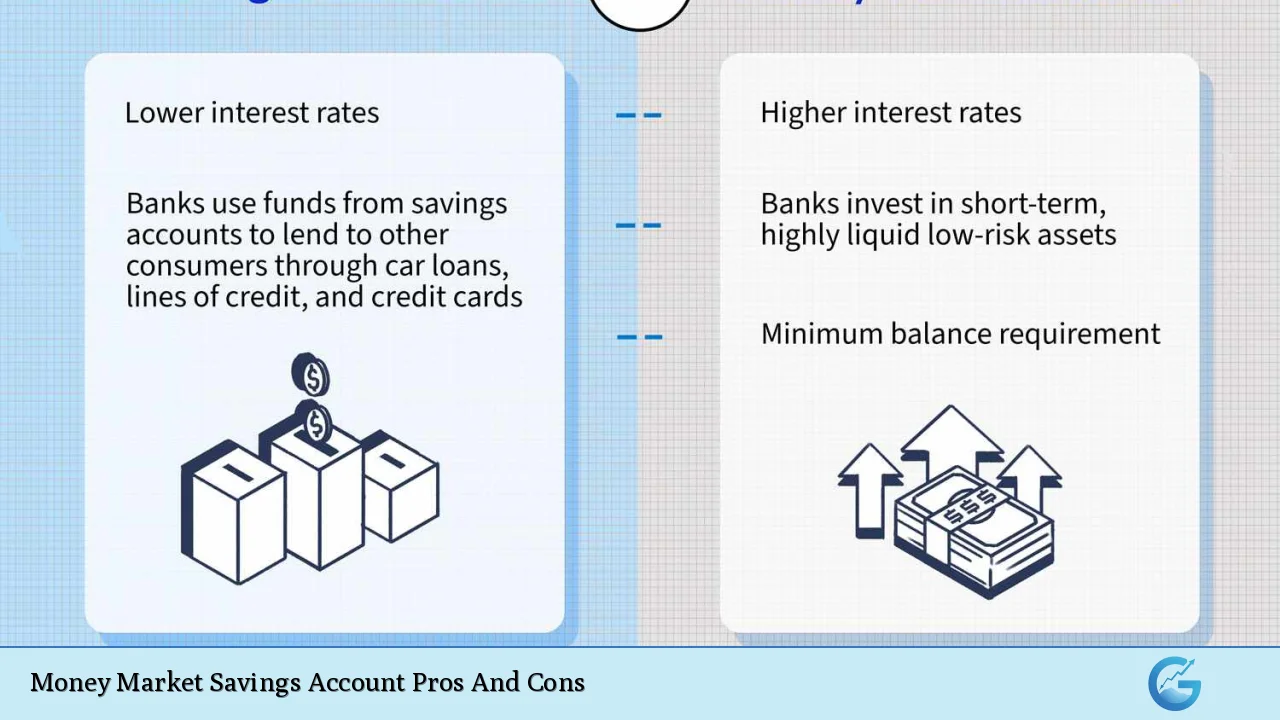 Money Market Savings Account Pros And Cons