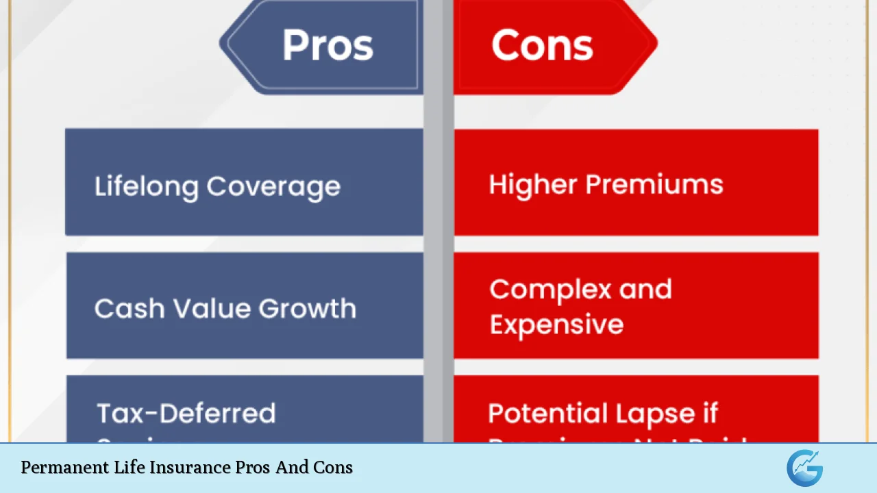 Permanent Life Insurance Pros And Cons