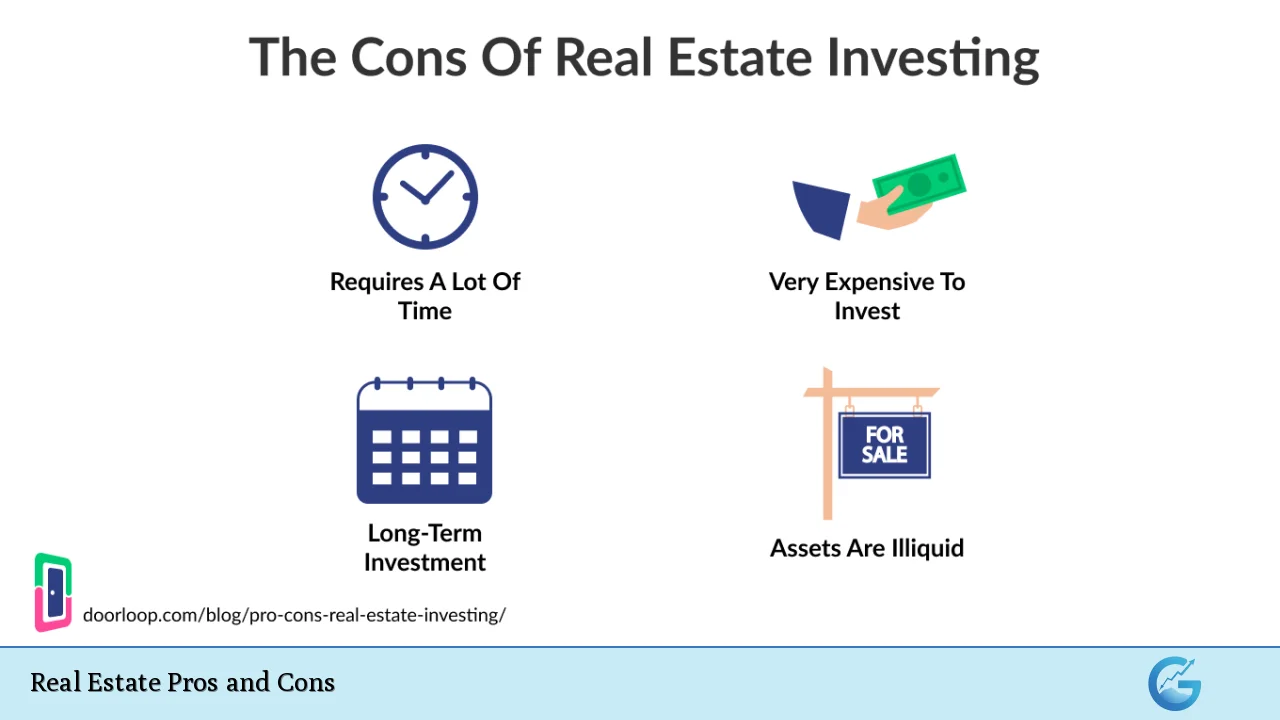 Real Estate Pros and Cons