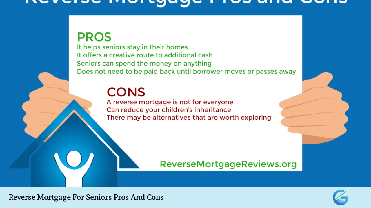 Reverse Mortgage For Seniors Pros And Cons