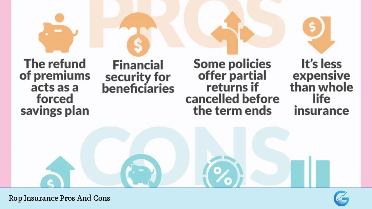 Rop Insurance Pros And Cons