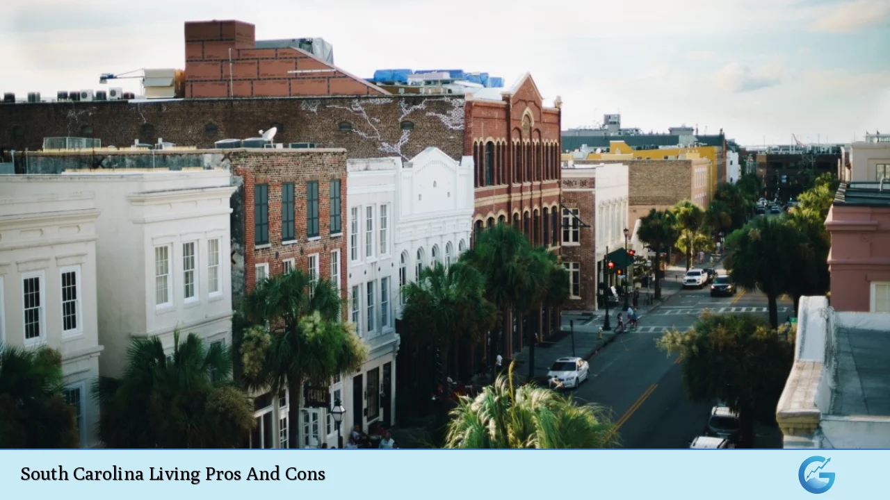 South Carolina Living Pros And Cons