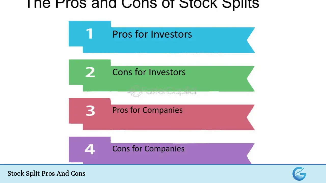 Stock Split Pros And Cons