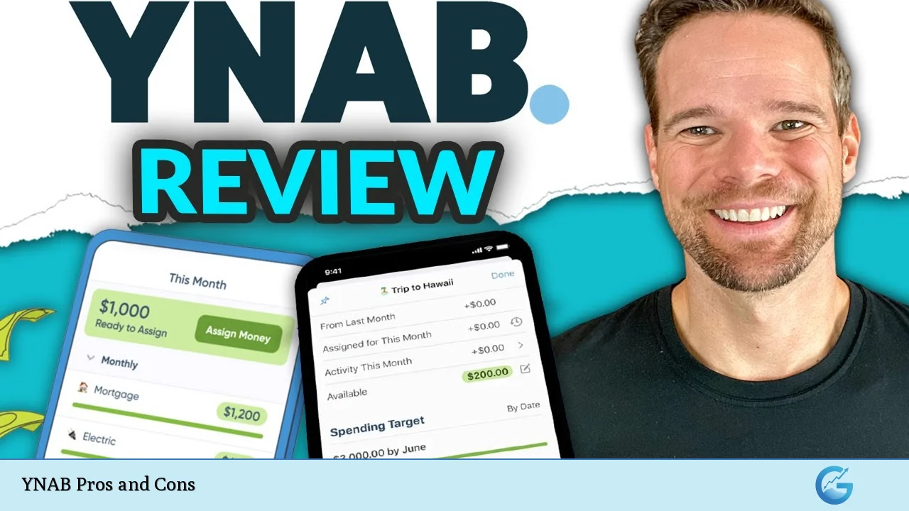 YNAB Pros and Cons